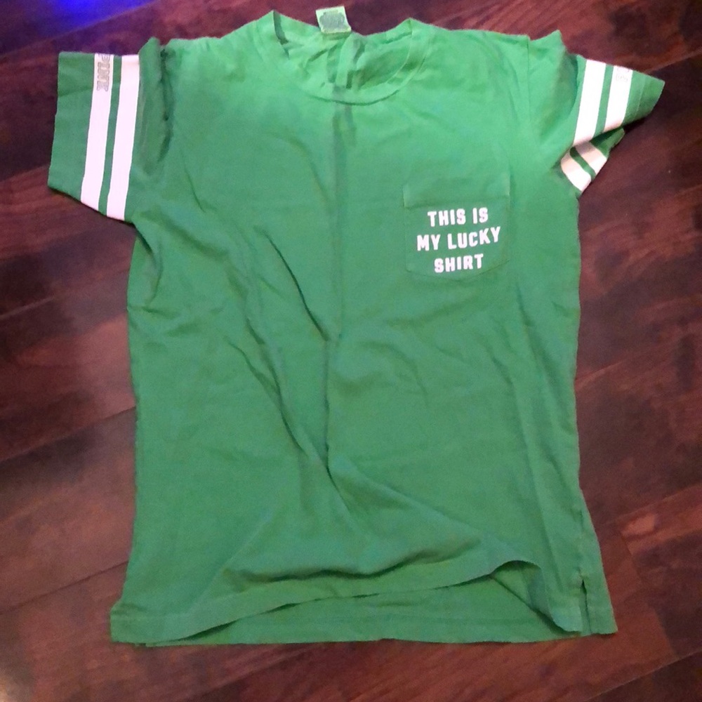 Lucky green Pink shirt